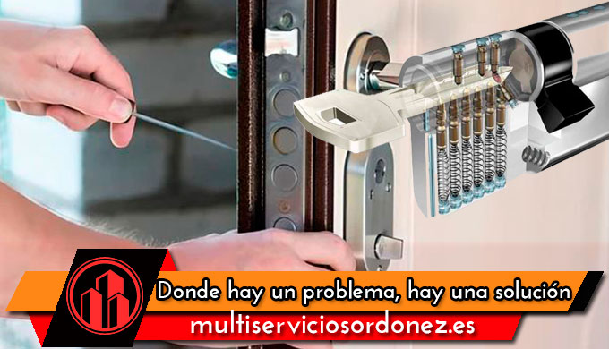 Cambiar bombín / cerraduras puertas