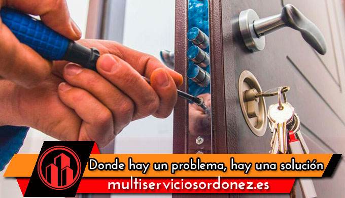 Cambiar cerraduras y bombin de seguridad