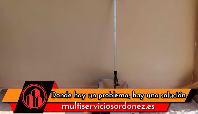 quitar gotele y pintar