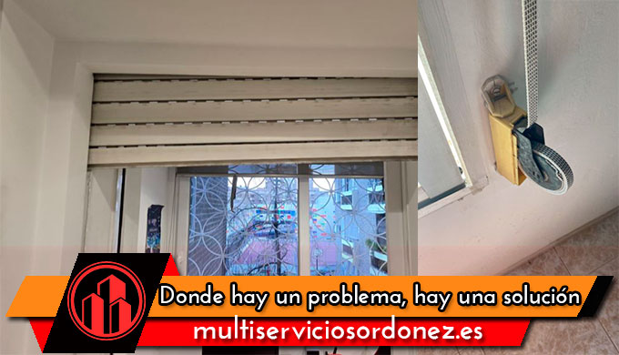 cambiar cinta de persiana en Arganzuela