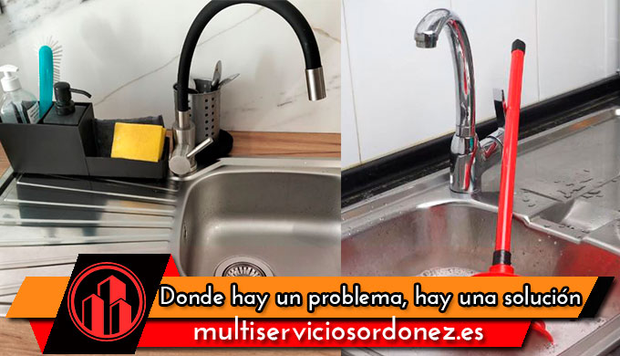 desatascar fregadero de cocina