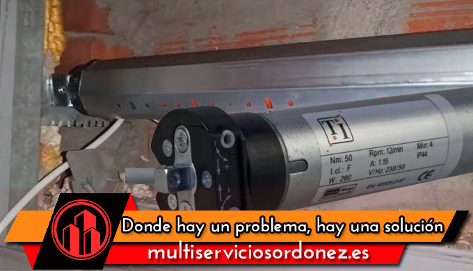 motorización de persianas